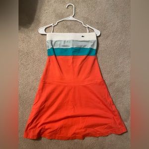 Lacoste swim cover up dress